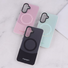 قاب Spigen 3D طرح مگ سیف Samsung A56