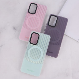 قاب Spigen 3D طرح مگ سیف Samsung A32 4G