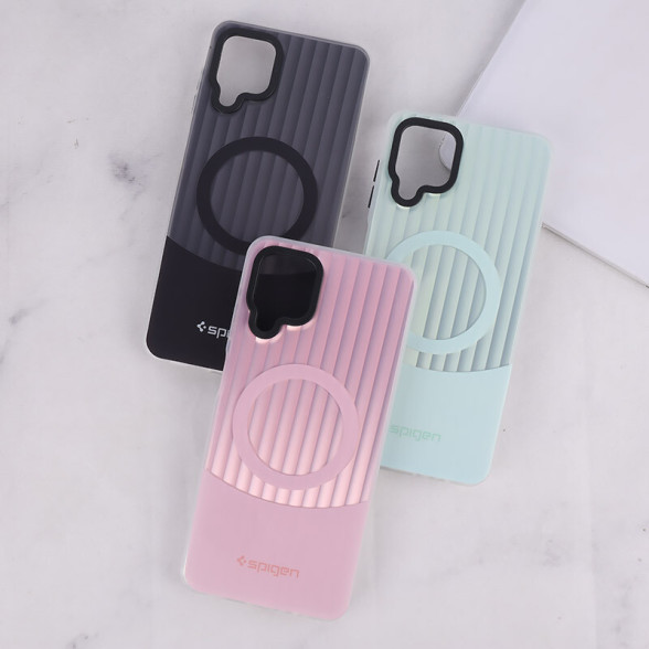 قاب Spigen 3D طرح مگ سیف Samsung A12