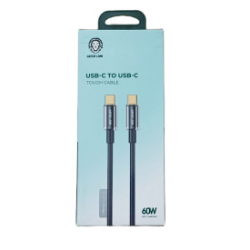 کابل 60w دوسر Type-C دیتا و شارژ Green Lion Touch