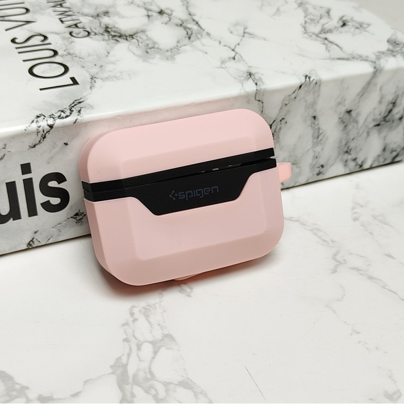 کاور سیلیکونی Spigen DuraPro Flex مدل Airpods Pro 1 / 2 صورتی