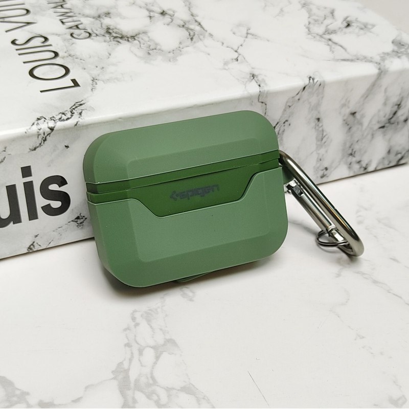 کاور سیلیکونی Spigen DuraPro Flex مدل Airpods Pro 1 / 2 سبز