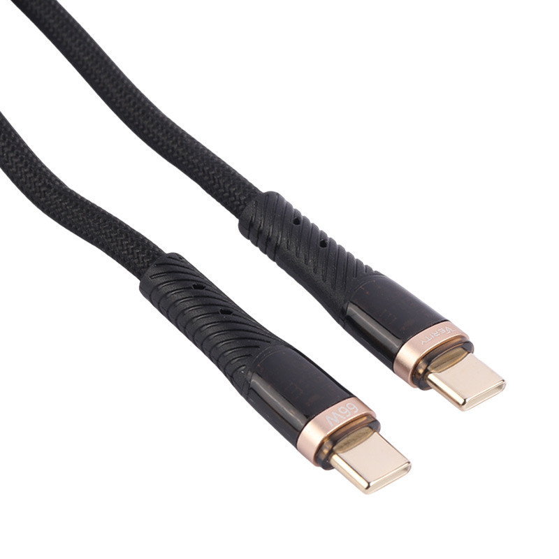 کابل دیتا و شارژ دو سر Type-C برند Verity مدل 3164C