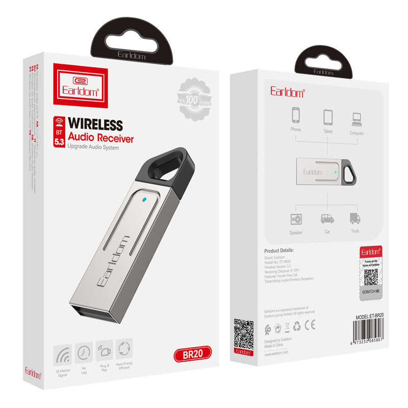 دانگل بلوتوث خودرو Earldom مدل BR20