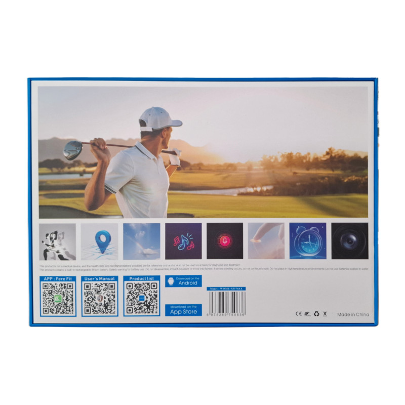 ساعت هوشمند 7 بند WISME مدل X55 Max