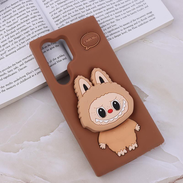 قاب سیلیکونی پاپ سوکت دار لبوبو Samsung S24 Ultra