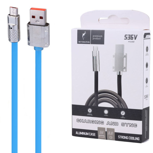 کابل دیتا و شارژ Micro USB برند Sky Dolphin مدل S36V