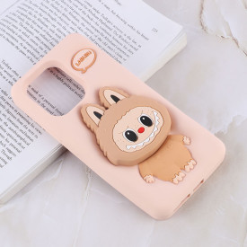 قاب سیلیکونی پاپ سوکت دار لبوبو Xiaomi Redmi Note 13 4G