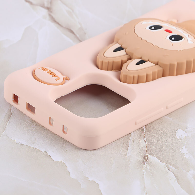 قاب سیلیکونی پاپ سوکت دار لبوبو Xiaomi Redmi Note 13 4G