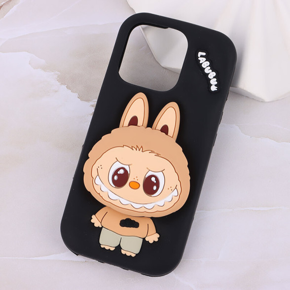 قاب سیلیکونی پاپ سوکت دار لبوبو iPhone 16 Pro