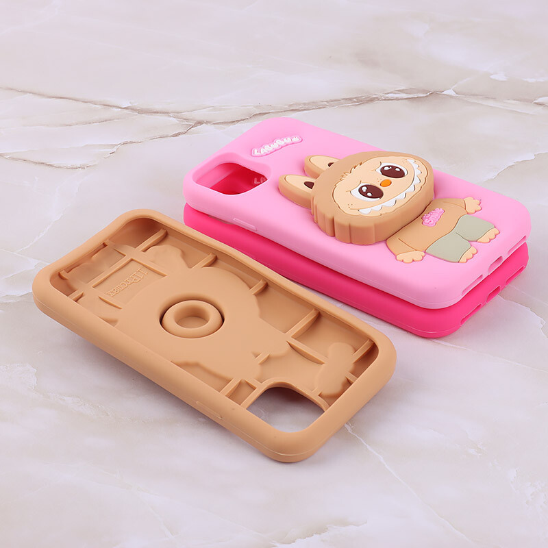 قاب سیلیکونی پاپ سوکت دار لبوبو iPhone 11 Pro Max