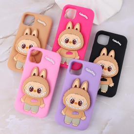 قاب سیلیکونی پاپ سوکت دار لبوبو iPhone 11 Pro Max