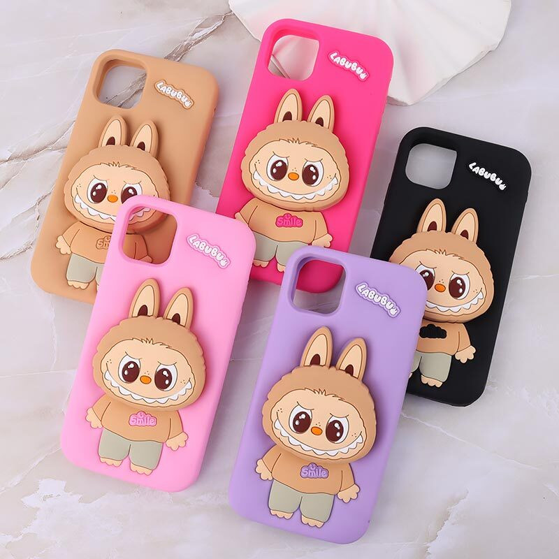 قاب سیلیکونی پاپ سوکت دار لبوبو iPhone 11 Pro Max