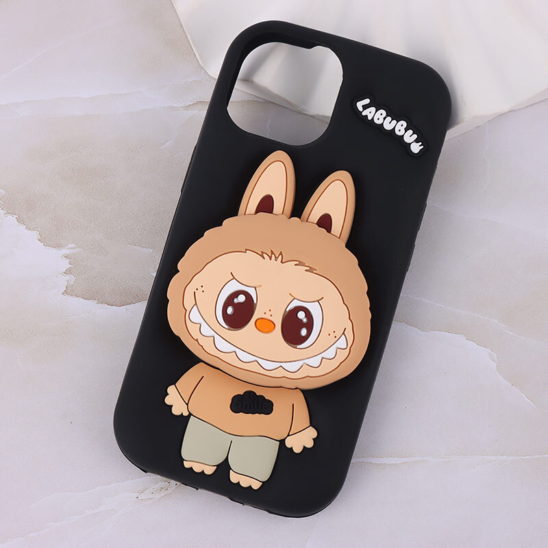 قاب سیلیکونی پاپ سوکت دار لبوبو iPhone 13 / 14