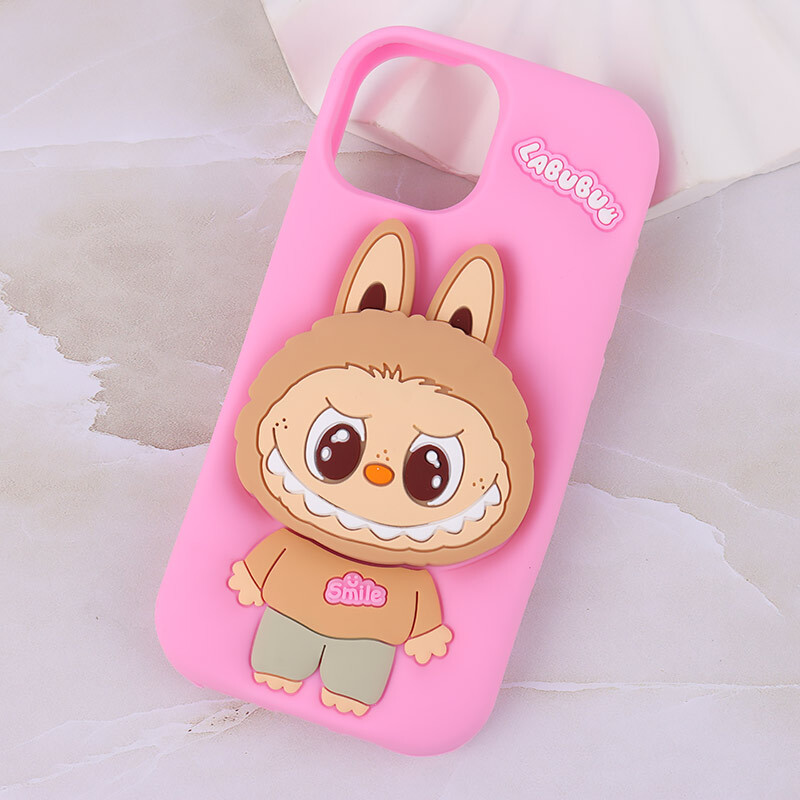 قاب سیلیکونی پاپ سوکت دار لبوبو iPhone 13 / 14