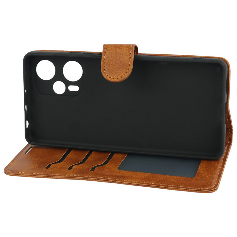 کیف چرمی مگنتی محافظ لنزدار Xiaomi Poco F5