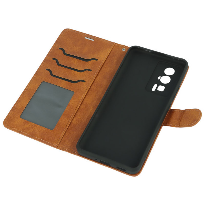 کیف چرمی مگنتی محافظ لنزدار Xiaomi Poco F5 Pro