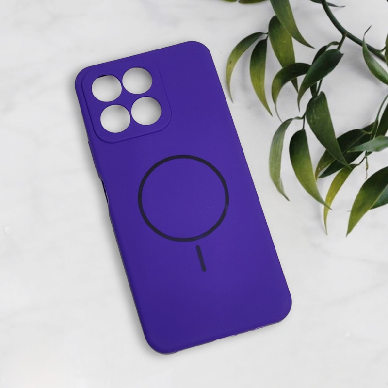 قاب سیلیکونی اورجینال طرح مگ سیف Honor X7c