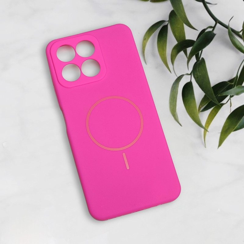 قاب سیلیکونی اورجینال طرح مگ سیف Honor X7c