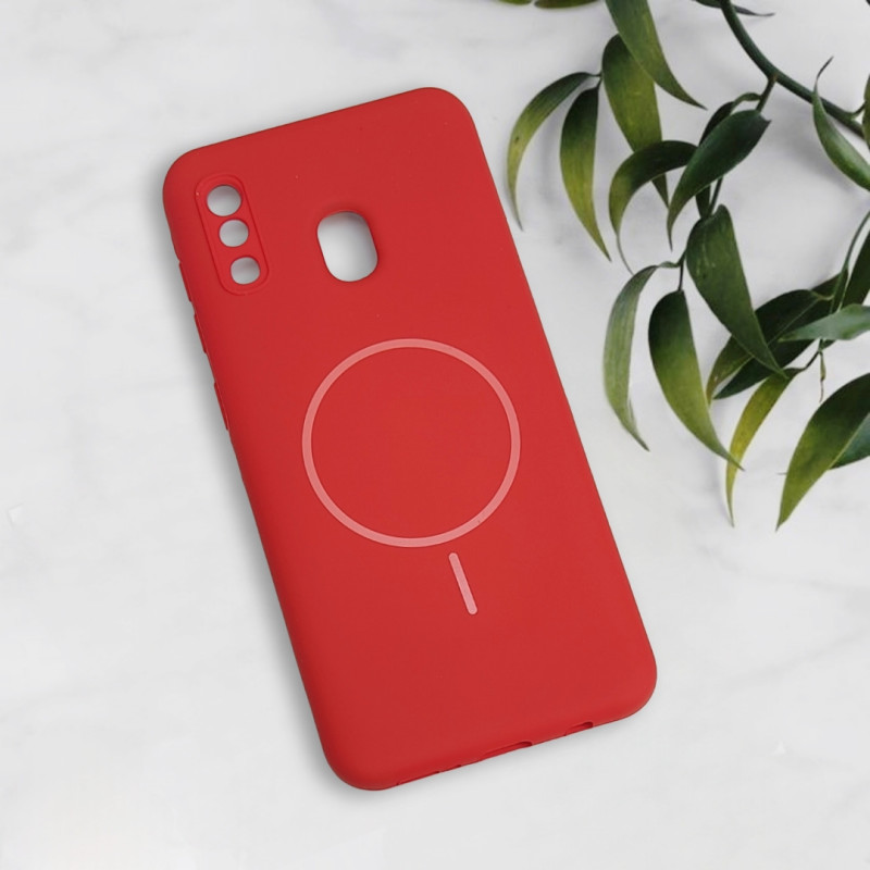 قاب سیلیکونی اورجینال طرح مگ سیف Samsung A20 / A30 / M10s