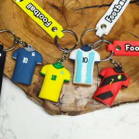 جاکلیدی سیلیکونی وارداتی پیراهن ورزشی همراه با بند آویز