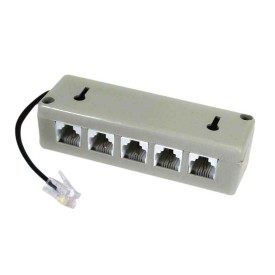 تبدیل 1 به 5 سوکت تلفن