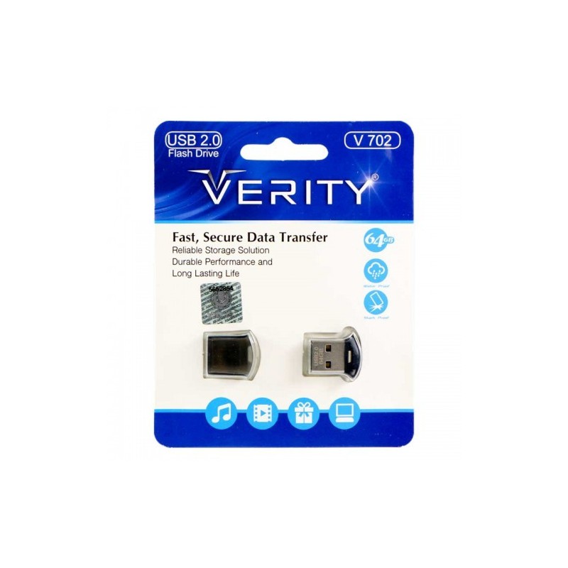 فلش مموري Verity مدل V702 ظرفيت 64 گيگابايت