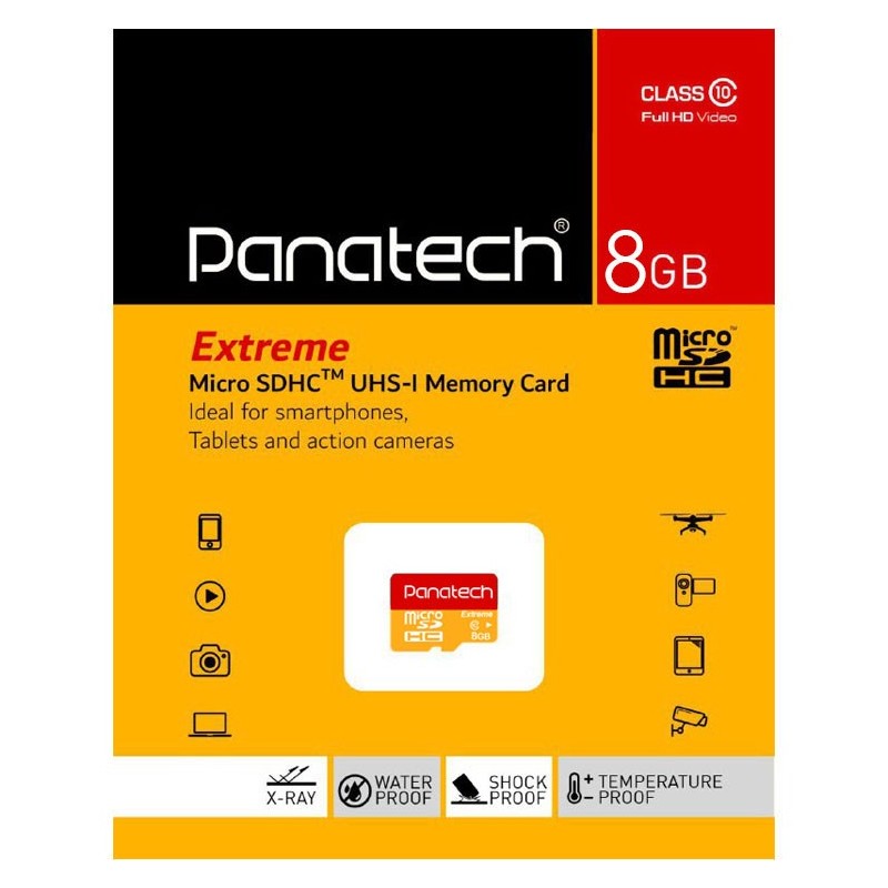کارت حافظه Panatech ظرفیت 8گیگابایت