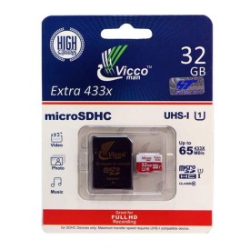 کارت حافظه microSDHC ویکومن433X ظرفیت32گیگابایت