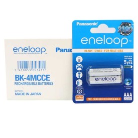 باتری نیم قلمی شارژی Panasonic Eneloop BK-4MCCE High Copy